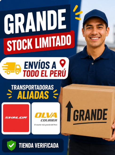 Envíos a todo el Perú por Olva y Shalom